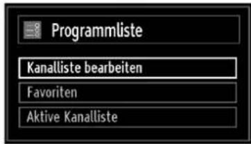 SCHAUB LORENZ 32LT511 - Sender verwalten: Programmliste - 1