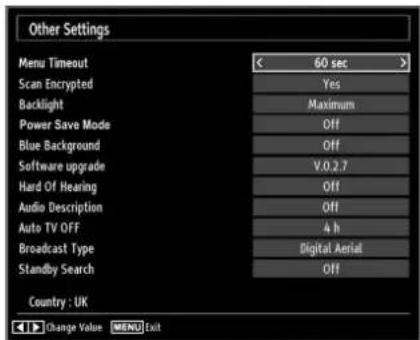 SCHAUB LORENZ 32LT511 - Configuring Other Settings - 1