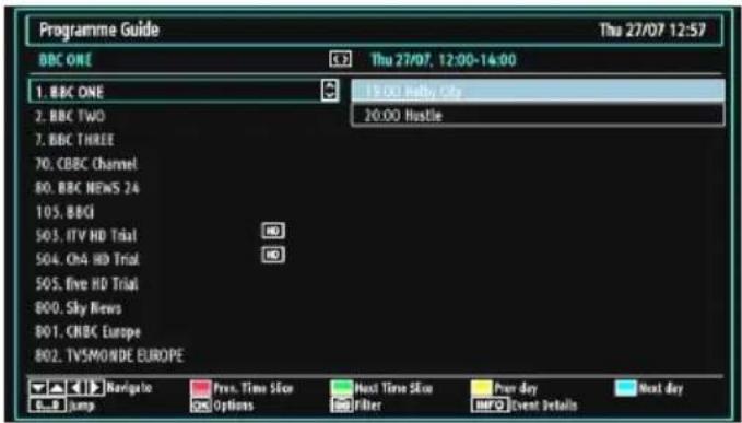 SCHAUB LORENZ 32LT400 - Viewing Electronic Programme Guide (EPG) - 4