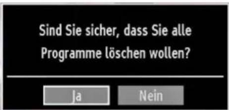 SCHAUB LORENZ 32LT400 - Diensteliste löschen (\*) - 1