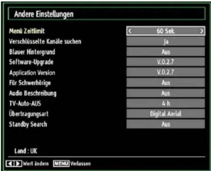 SCHAUB LORENZ 32LT400 - Andere Einstellungen konfigurieren - 1