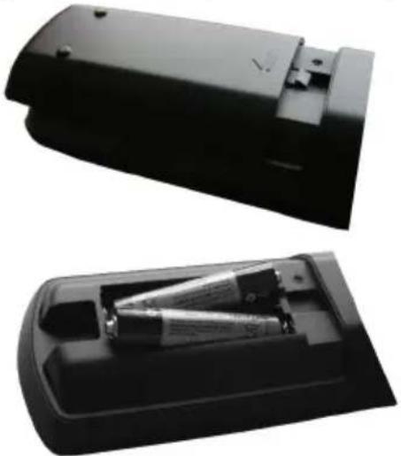 SCHAUB LORENZ 32LT400 - Inserting Batteries - 1