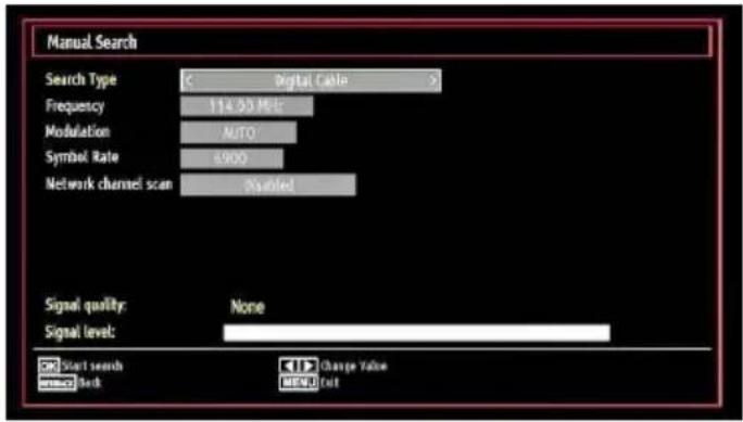 SCHAUB LORENZ 32LT400 - Digital Cable Manual Search - 1