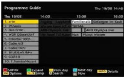 SCHAUB LORENZ 32LT655C - Electronic Programme Guide - 1