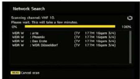 SCHAUB LORENZ 32LT655C - Network Search - 2