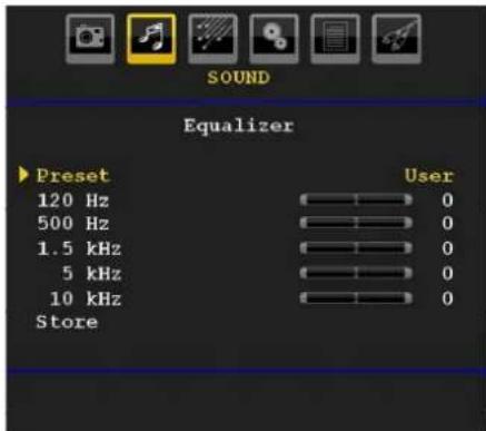 SCHAUB LORENZ 32LT655C - Equalizer - 1