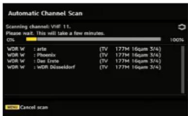 SCHAUB LORENZ 32LT655C - Initial Settings - 6