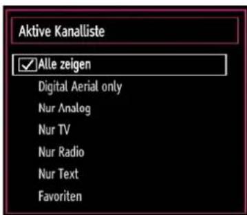 SCHAUB LORENZ 32LT555C - Sender verwalten: Programmliste sortieren - 1