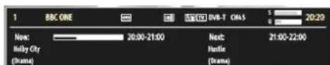 SCHAUB LORENZ 32LT555C - On-Screen Information - 1