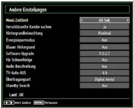 SCHAUB LORENZ 32LT555C - Andere Einstellungen konfi gurieren - 1