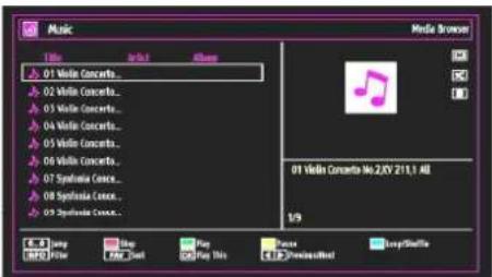 SCHAUB LORENZ 32LT555C - Playing Music via USB - 1
