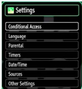 SCHAUB LORENZ 32LT555C - Configuring Your TV's Settings - 1