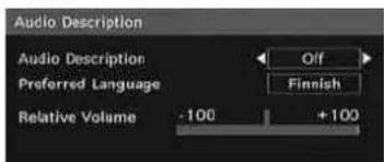 SCHAUB LORENZ 32LT601B - Audio Description (Optional) - 1