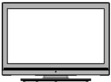 SCHAUB LORENZ 32LT601B - LCD-TV und Bedientasten - 1