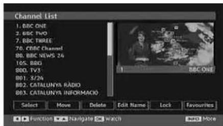 SCHAUB LORENZ 32LT601B - Channel List - 1