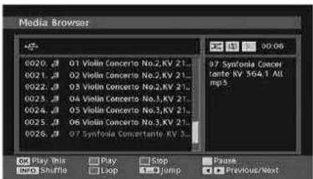 SCHAUB LORENZ 32LT601B - Playing MP3 Files - 1
