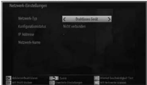 SCHAUB LORENZ 32LT582CT/WE - Wi-Fi-Einstellungen (Optional) - 1