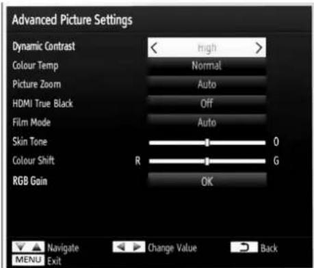 SCHAUB LORENZ 32LT582CT/WE - Advanced Settings - 1