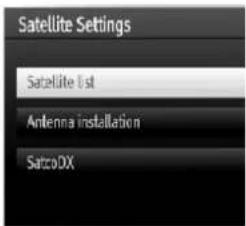 SCHAUB LORENZ 32LT582CT/WE - Configuring Satellite Settings - 1