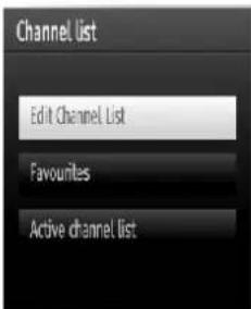 SCHAUB LORENZ 32LT582CT/WE - Managing Stations: Channel List - 1