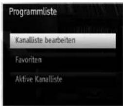SCHAUB LORENZ 32LT582CT/WE - Kanalliste bearbeiten - 1