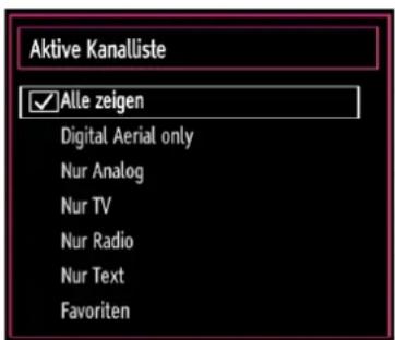 SCHAUB LORENZ 26LT475CD - Sender verwalten: Programmliste sortieren - 1