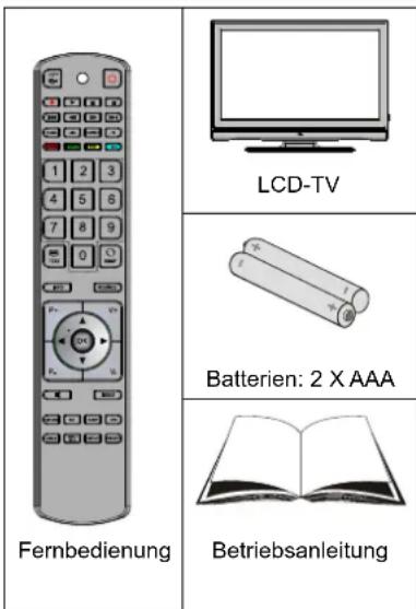 SCHAUB LORENZ 26LT475CD - Anschluss an ein TV-Verteilersystem (Kabel-TV etc.) vom Tuner aus: - 1