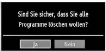 SCHAUB LORENZ 26LT475CD - Diensteliste löschen (Clear Service List) (\*) - 1