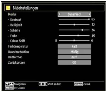 SCHAUB LORENZ 26LT475CD - Bildeinstellungen konfigurieren - 1