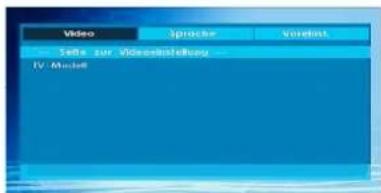 SCHAUB LORENZ 26LT475CD - Seite Video-Setup - 1