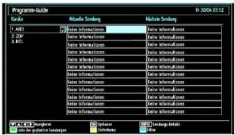 SCHAUB LORENZ 26LT475CD - Elektronischer Programmführer (EPG) - 1