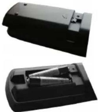 SCHAUB LORENZ 46LE-D6900CT - Inserting Batteries - 1