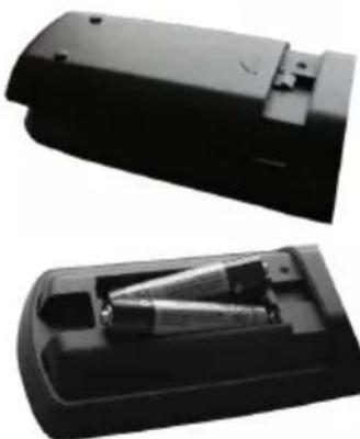 SCHAUB LORENZ 46LE-D6900CT - Einsetzen der Batterien - 1