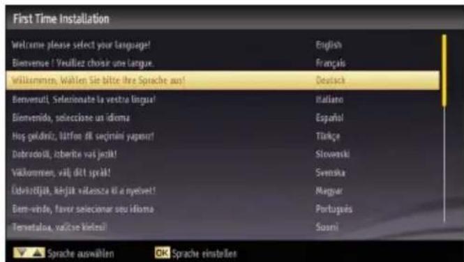 SCHAUB LORENZ 46LE-D6900CT - Erstinstallation - 2