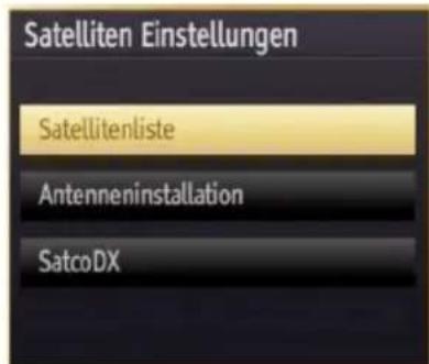SCHAUB LORENZ 40LE-D6900CT - Satelliteneinstellungen konfigurieren - 1