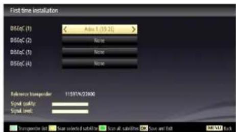 SCHAUB LORENZ 32LE-5900CT - First Time Installation - 13