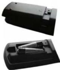 SCHAUB LORENZ 32LE-5900CT - Einsetzen der Batterien - 1