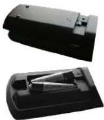 SCHAUB LORENZ 32LE-5900CT - Inserting Batteries - 1