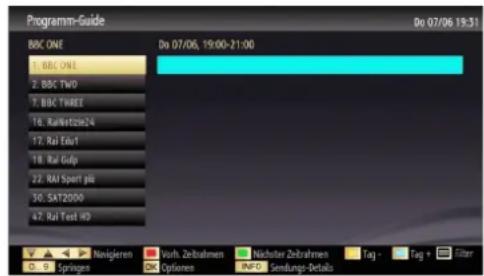 SCHAUB LORENZ 32LE-5900CT - Programmführer (EPG) - 2