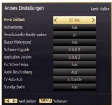 SCHAUB LORENZ 32LE-5900CT - Andere Einstellungen konfi gurieren - 1