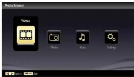 SCHAUB LORENZ 32LE-5900CT - Media Playback Using Media Browser - 1