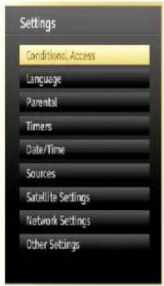 SCHAUB LORENZ 32LE-5900CT - Configuring Your TV's Settings - 1
