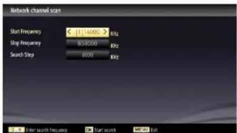 SCHAUB LORENZ 32LE-5900CT - Network Channel Scan - 2