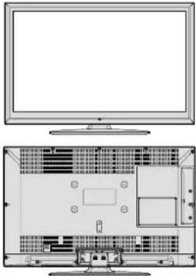 SCHAUB LORENZ 32LE-5900CT - FRONT and REAR VIEW Control buttons VIEW Control Buttons - 1