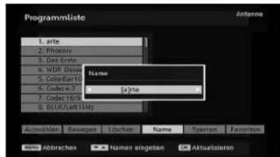 SCHAUB LORENZ 22LE-5101 - Kanäle umbenennen - 1