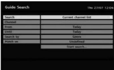 Guide Search The 27/07 12:04 Search Current channel list Channel From Today Until Today Search by Genre Match on Undefined Start search...