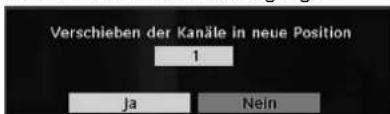 SCHAUB LORENZ 22LE-5101 - Verschieben von Kanälen in der Kanalliste - 1