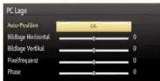 SCHAUB LORENZ 26LE-4800CT - PC-Bildeinstellungen - 1