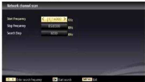 SCHAUB LORENZ 26LE-4800CT - Network Channel Scan - 2