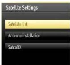 SCHAUB LORENZ 26LE-4800CT - Configuring Satellite Settings - 1